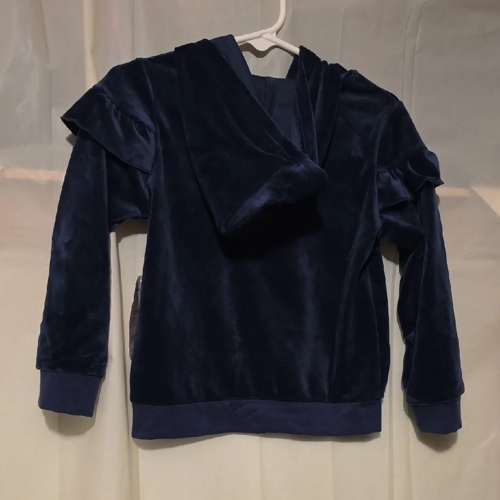 Wonder Nation Deep Blue Ruffled Jacket - Picture 5 of 6